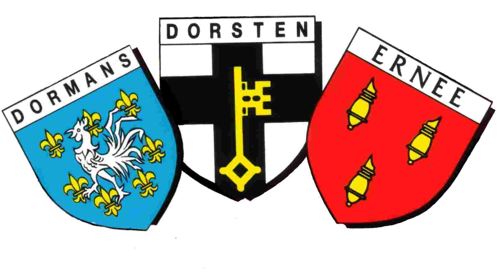 Wappen von Dorsten, Dormans und Ern�e